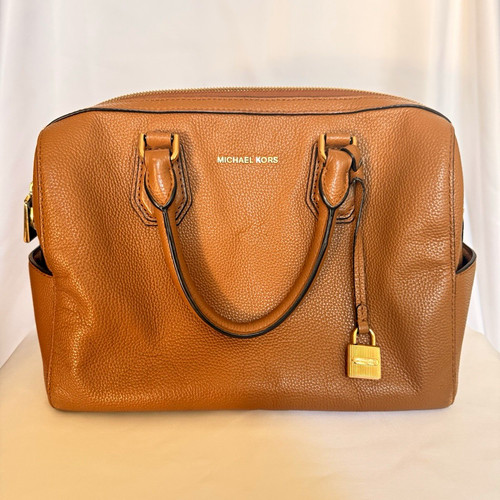 Michael kors brown pebbled - brown,