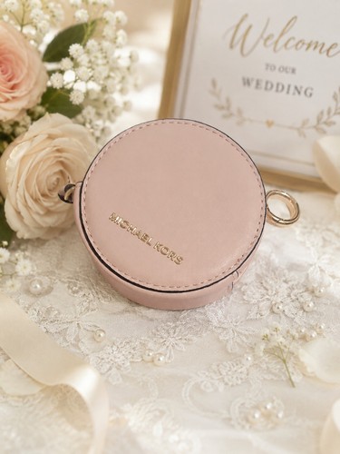 Michael kors pink round coin - michael,