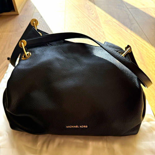 Michael kors black pebbled - michael,
