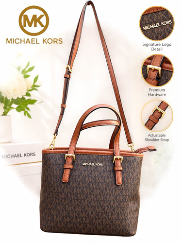 Michael kors brown logo - michael,