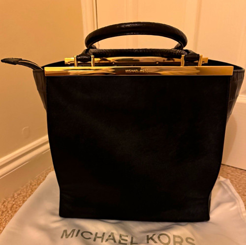 Michael kors black - black, leather